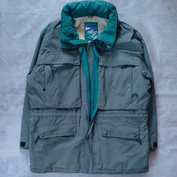 VINTAGE 1980s L.L. BEAN WINTER JACKET North Col Outerwear GORE-TEX